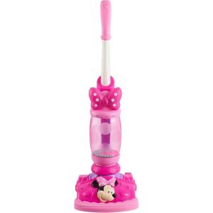 Disney Junior Minnie Mouse Twinkle Bows Play Vacuum with Lights and Realistic Sounds, Kids Toys for Ages 3 Up by Just Play