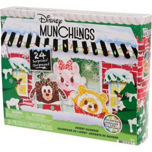 Disney Munchlings Advent Calendar with Color Change and Scented Figures, 31-pieces