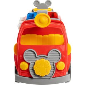 Disney’s Mickey Mouse Mickey’s Fire Engine, Figure and Vehicle Playset, Lights and Sounds, Kids Toys for Ages 3 Up by Just Play