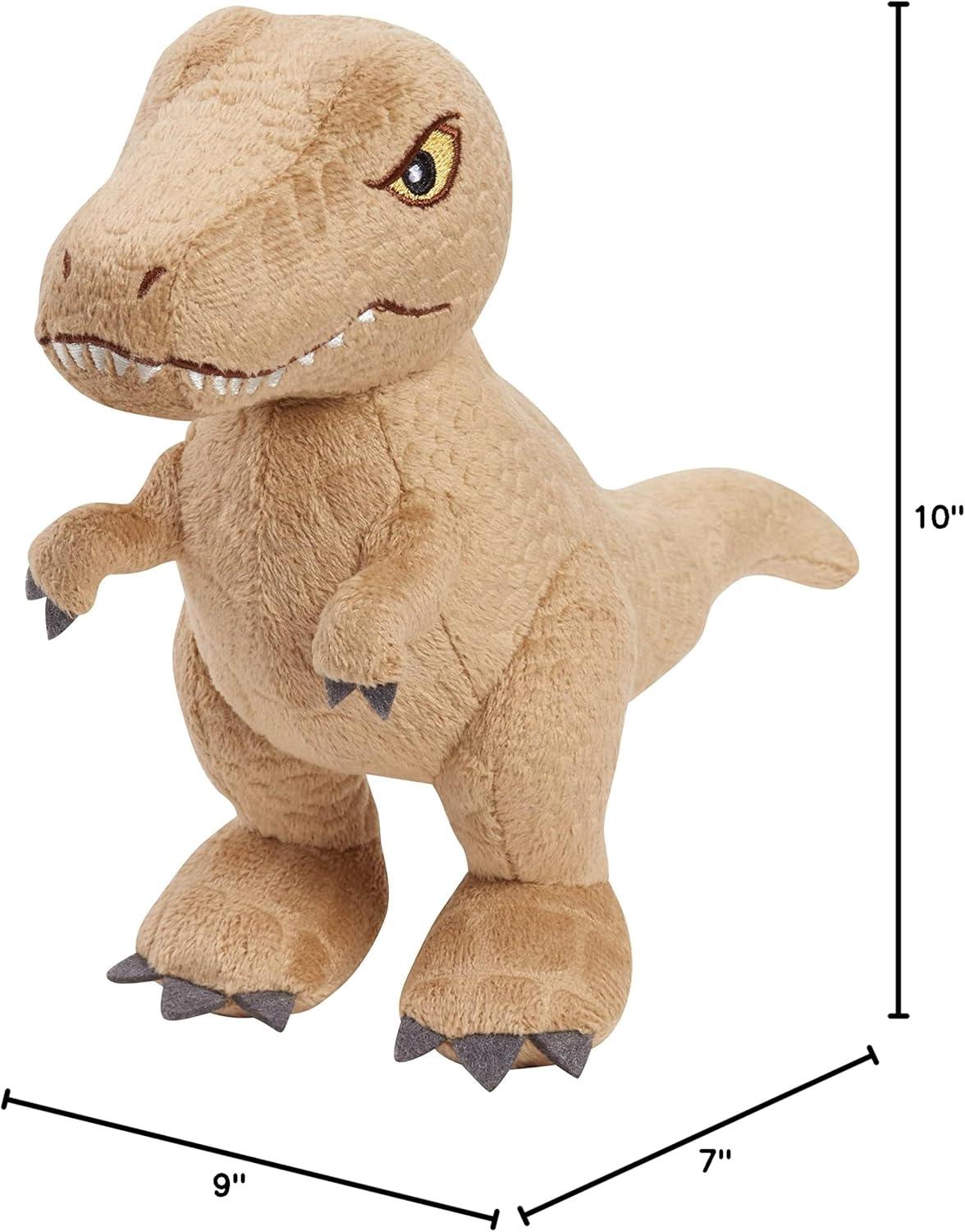 imageJurassic World Plush Collector Set 4pieces 7inch Dinosaur Stuffed Animals Kids Toys for Ages 3 Up Amazon Exclusive by Just PlayJumbo
