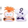 Disney and Pixar Inside Out 2 Flip-A-Mood Fear/Anxiety Reversible Character Head Plush, Holiday Stocking Stuffers, Gifts, Presents, Kids Toys for Ages 3 Up by Just Play