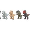 Jurassic World 7-inch Small Plush Stuffed Animal 2-Pack, Carnotaurus & Giganotosaurus, Dinosaur, Kids Toys for Ages 3 Up by Just Play