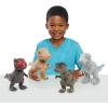 Jurassic World Plush Collector Set, 4-pieces, 7-inch Dinosaur Stuffed Animals, Kids Toys for Ages 3 Up, Amazon Exclusive by Just Play(Jumbo)