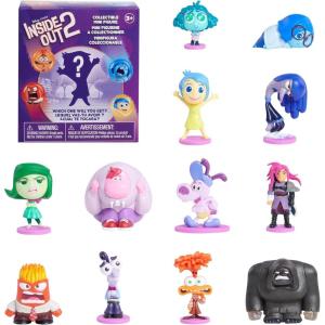 Inside Out Disney Pixar 2 Mini Collectible Figures 1″ to 2.5″ Tall Toy for Kids Ages 3+ Just Play(Mini Figures)