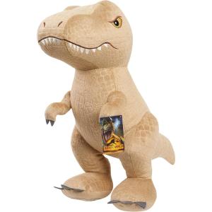 Just Play Jurassic World Jumbo 17.5-inch T Rex Plush Stuffed Animal, Kids Toys for Ages 3 Up, Amazon Exclusive(17.5 Inch)