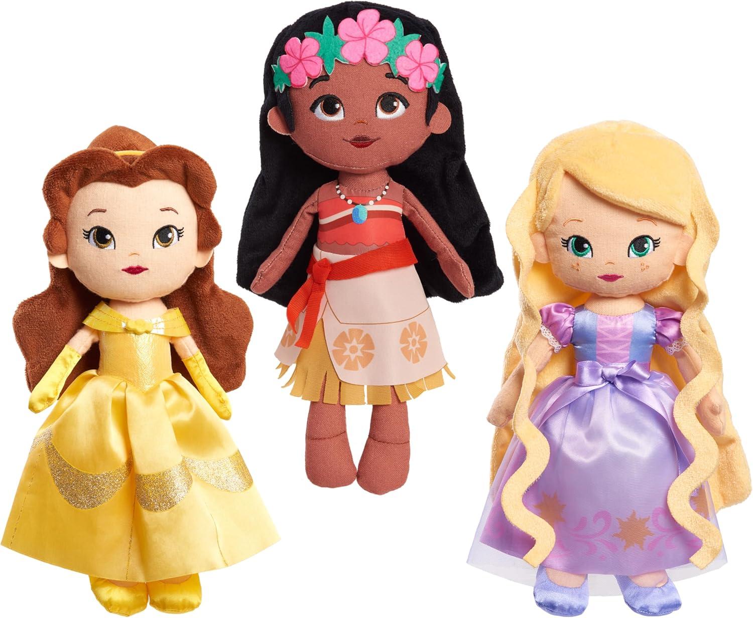 imageDisney Princess So Sweet 12Inch Plush Belle in Yellow Dress Beauty and the Beast Kids Toys for Ages 3 Up by Just Play