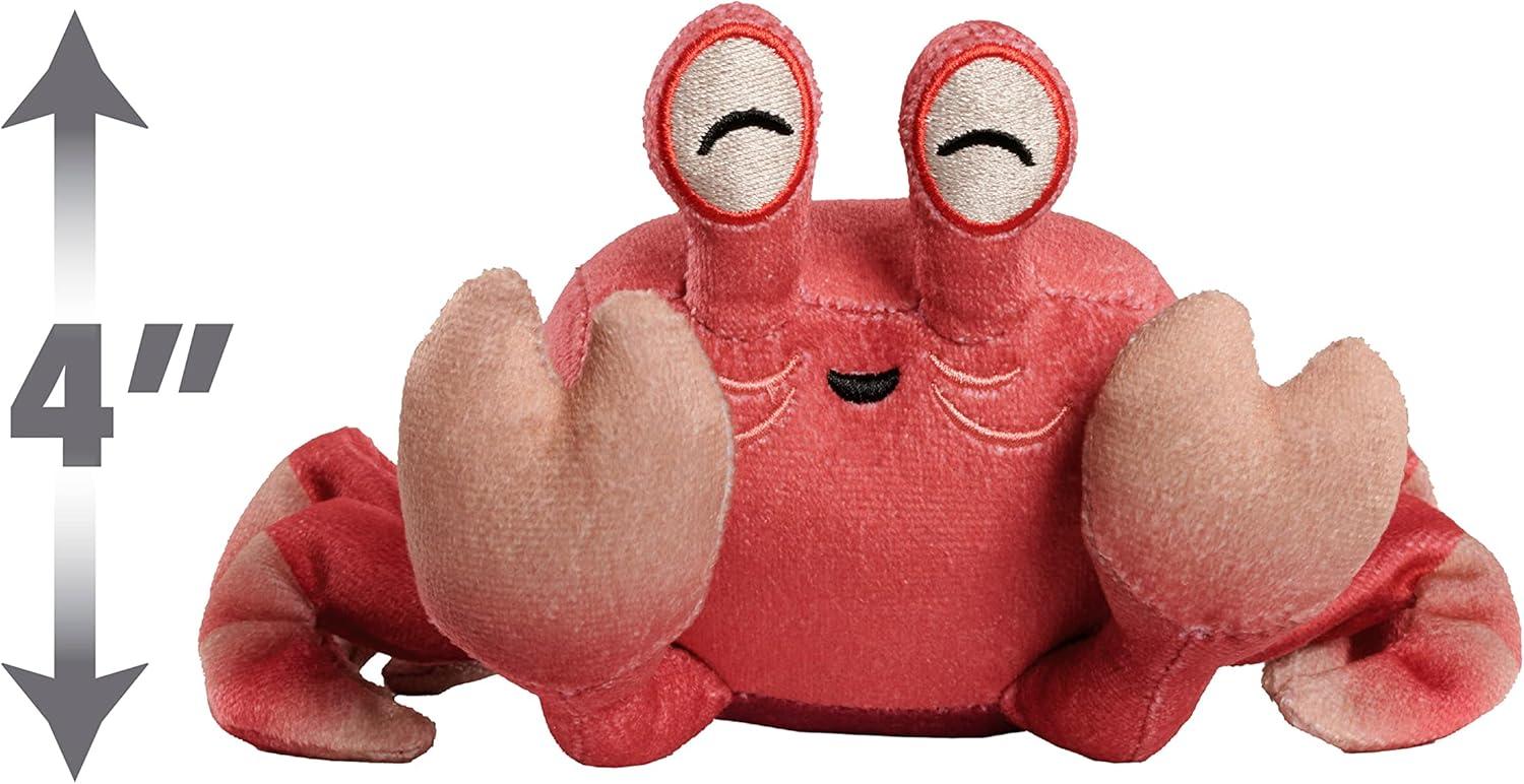 imageDisney The Little Mermaid Sebastian Small Plush Stuffed Animal Crab Kids Toys for Ages 3 Up by Just Play