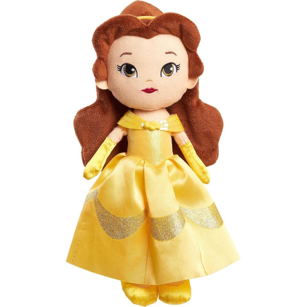 imageDisney Princess So Sweet 12Inch Plush Belle in Yellow Dress Beauty and the Beast Kids Toys for Ages 3 Up by Just Play
