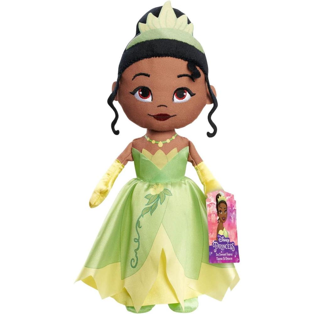 imageDisney Princess So Sweet Tiana 125inch Plush Doll Officially Licensed Kids Toys for Ages 3 Up