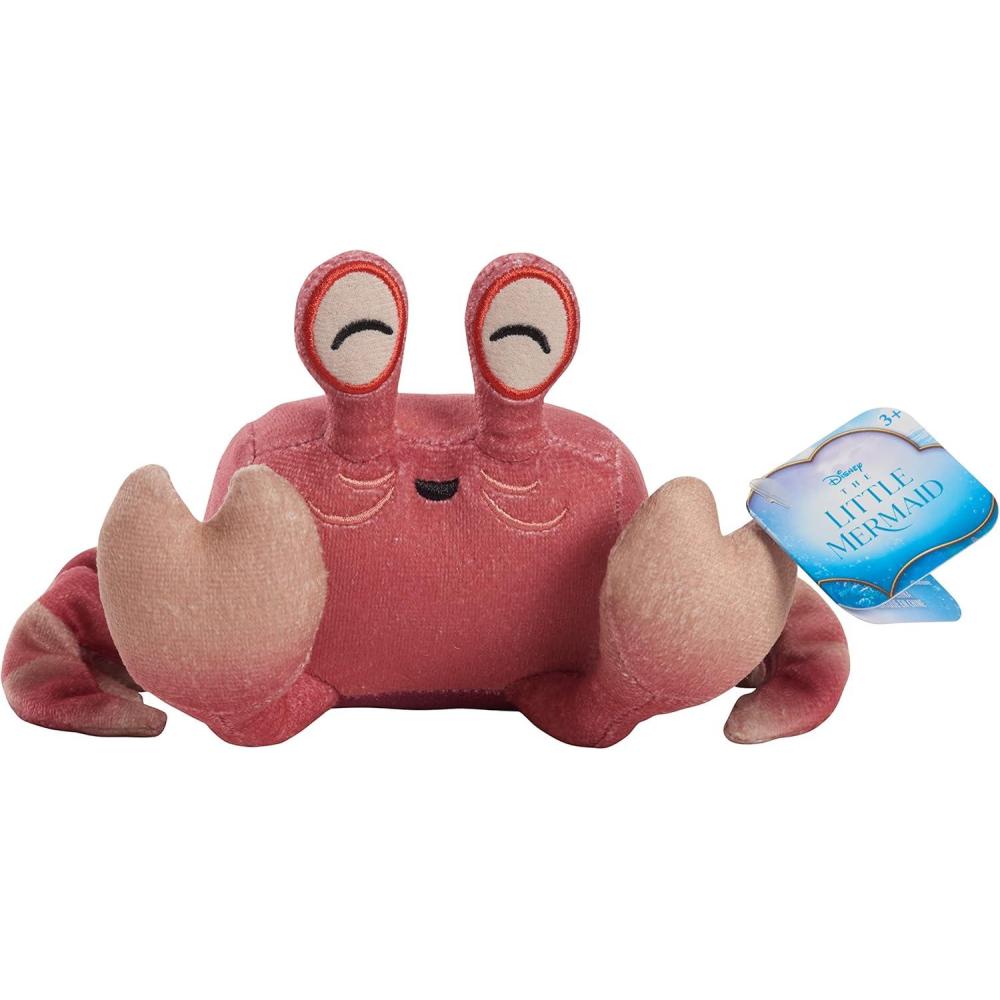 imageDisney The Little Mermaid Sebastian Small Plush Stuffed Animal Crab Kids Toys for Ages 3 Up by Just Play