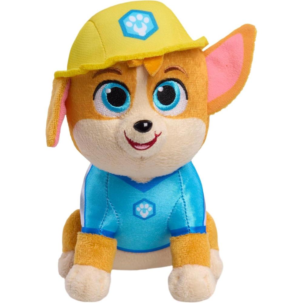 imageJust Play Disney Junior Pupstruction Phinny Small 7inch Plush Stuffed Animal Corgi Soft and Cuddly Holiday Stocking Stuffers Gifts Presents Kids Toys for Ages 2 UpSmall