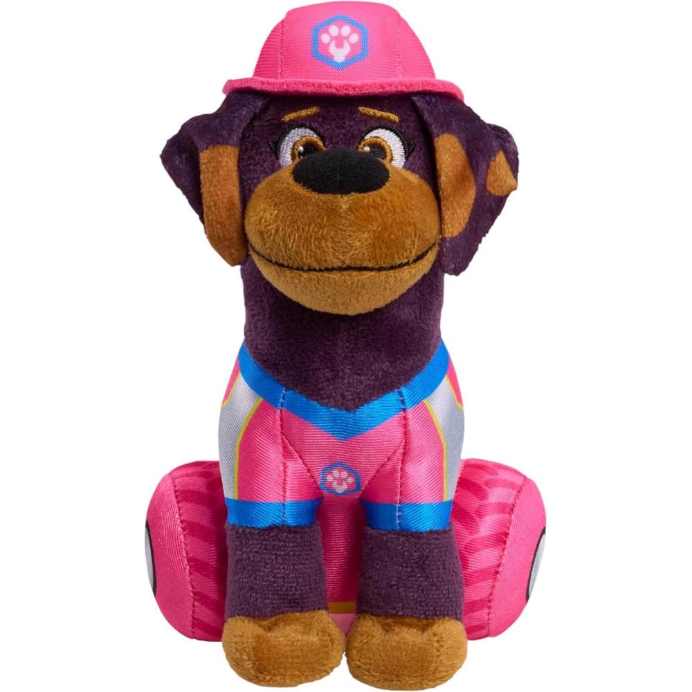 imageJust Play Disney Junior Pupstruction Roxy Small 8inch Plush Stuffed Animal Rottweiler Soft and Cuddly Holiday Stocking Stuffers Gifts Presents Kids Toys for Ages 2 UpSmall
