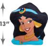 Disney Princess Character Heads 13.5-inch Plush Jasmine, Aladdin, Super Soft Plush, Kids Toys for Ages 3 Up by Just Play(13 inches)