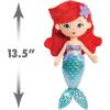 Disney Princess So Sweet Princess Ariel, 13.5-Inch Plush with Red Hair, The Little Mermaid, Kids Toys for Ages 3 Up by Just Play