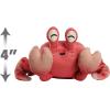 Disney The Little Mermaid Sebastian Small Plush Stuffed Animal, Crab, Kids Toys for Ages 3 Up by Just Play