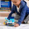 Just Play Disney Junior Pupstruction Phinny’s Crane 3-Piece Figure and Vehicle Set, Blue, Dog, Kids Toys for Ages 3 Up