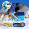 Just Play Disney Junior Pupstruction Phinny’s Crane 3-Piece Figure and Vehicle Set, Blue, Dog, Kids Toys for Ages 3 Up