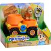 Just Play Disney Junior Pupstruction Tank’s Dump Truck 3-Piece Figure and Vehicle Set, Orange, Dog, Kids Toys for Ages 3 Up