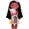 Disney Princess Lil’ Friends Plushie Moana & Pua 14-inch Plushie Doll, Kids Toys for Ages 3 Up by Just Play