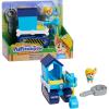 Just Play Disney Junior Pupstruction Phinny’s Crane 3-Piece Figure and Vehicle Set, Blue, Dog, Kids Toys for Ages 3 Up