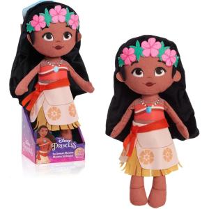 Disney Princess So Sweet Princess Moana, 12 Inch Plushie with Brown Hair, Disney Moana, Kids Toys for Ages 3 Up by Just Play