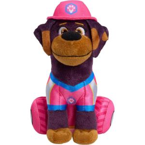 Just Play Disney Junior Pupstruction Roxy Small 8-inch Plush, Stuffed Animal, Rottweiler, Soft and Cuddly, Holiday Stocking Stuffers, Gifts, Presents, Kids Toys for Ages 2 Up(Small)