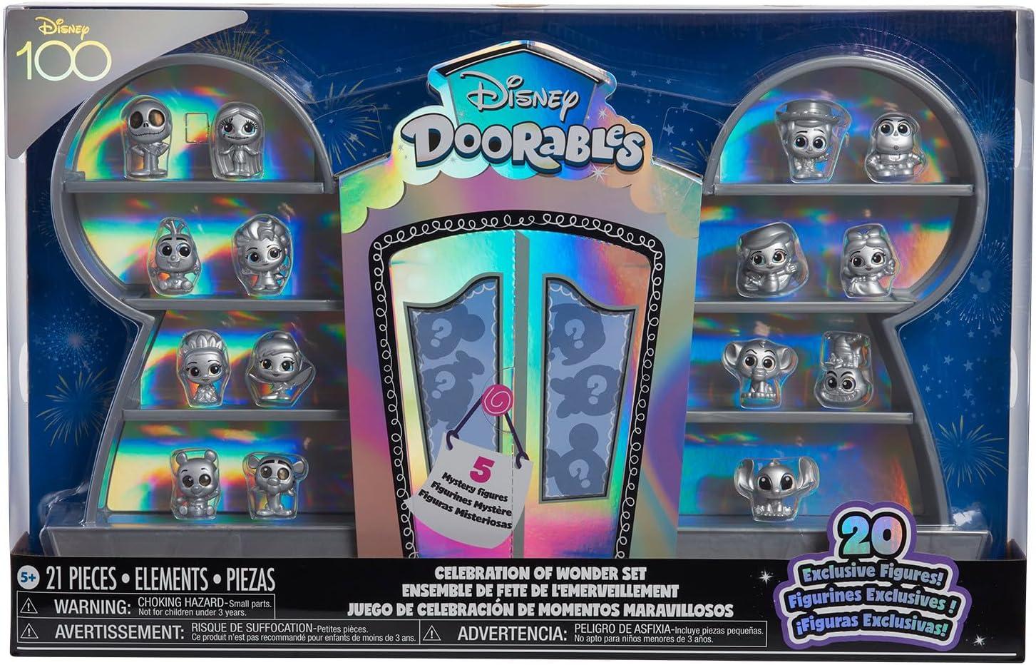 imageDisney Doorables Disney100 Celebration of Wonder Set 21Piece Collectible Figure Set Kids Toys for Ages 5 Up by Just Play