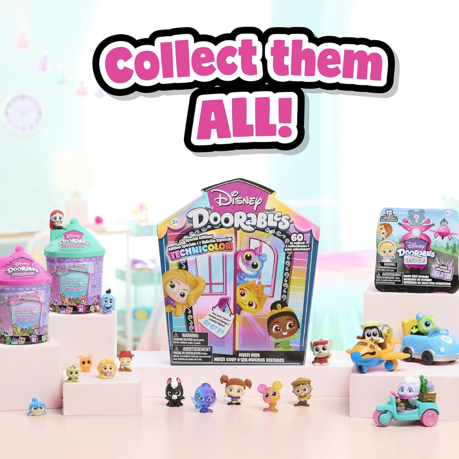 imageJust Play Disney Doorables SquishAlots Series 2 Collectible Figures 1inch Figurines 46 Figures Inside Kids Toys for Ages 5 Up