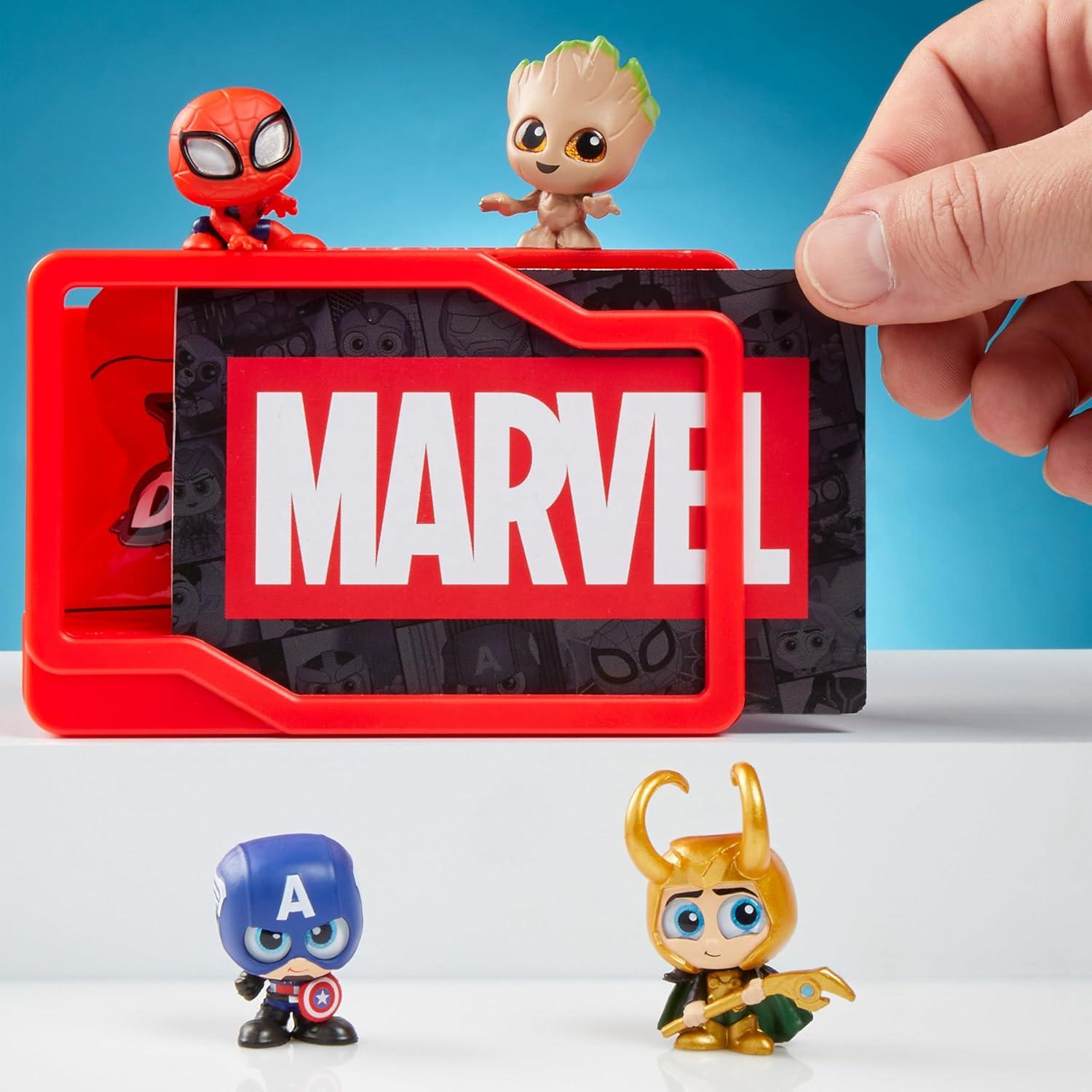 imageMarvel Doorables Action Peek Series 1 Collectible Marvel Toy Figures Holiday Stocking Stuffers Gifts Presents Boys and Girls Ages 5 Up