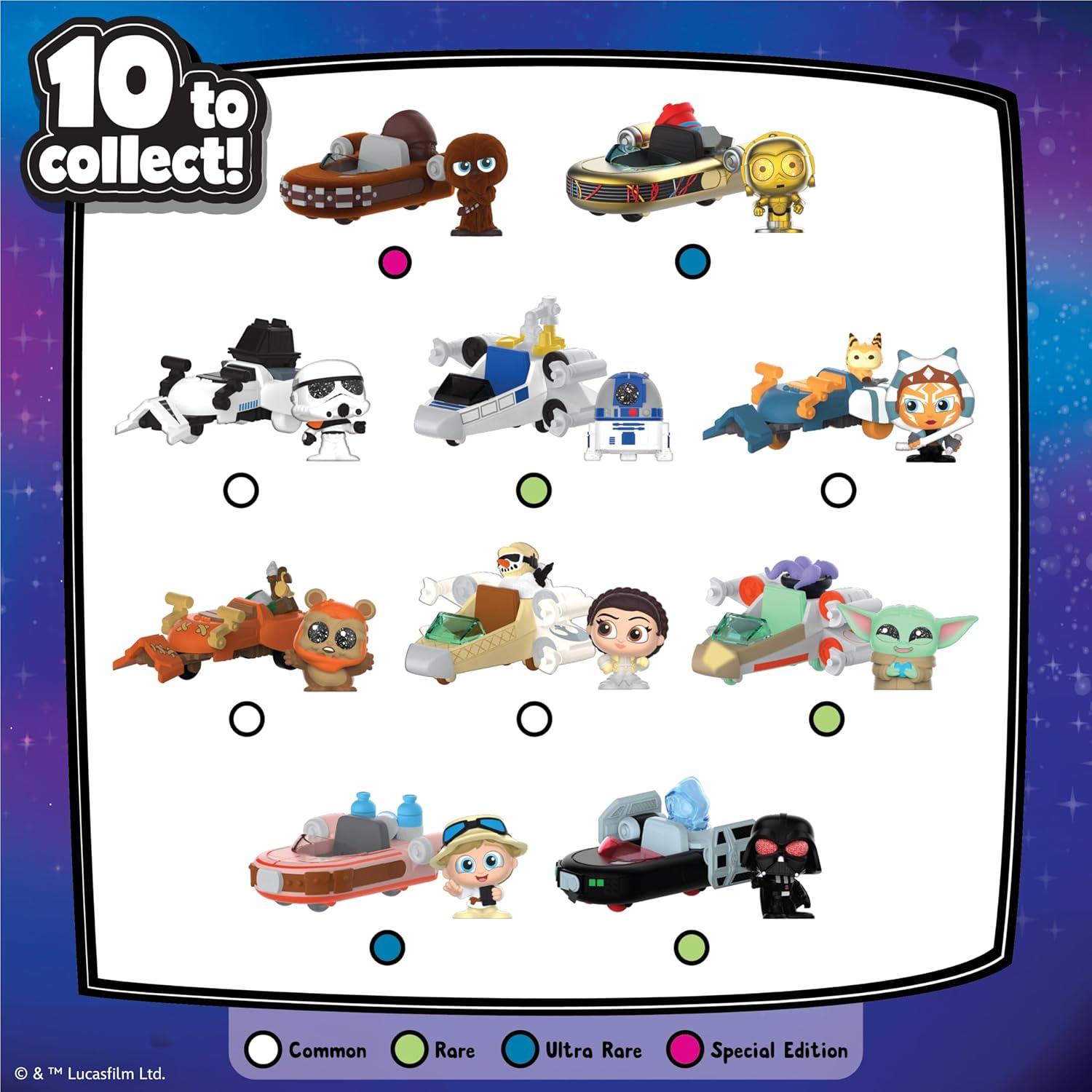 imageStar Wars Doorables Galactic Cruisers Collectible Figures and Vehicles Holiday Stocking Stuffers Gifts Presents Kids Toys for Ages 5 Up by Just Play