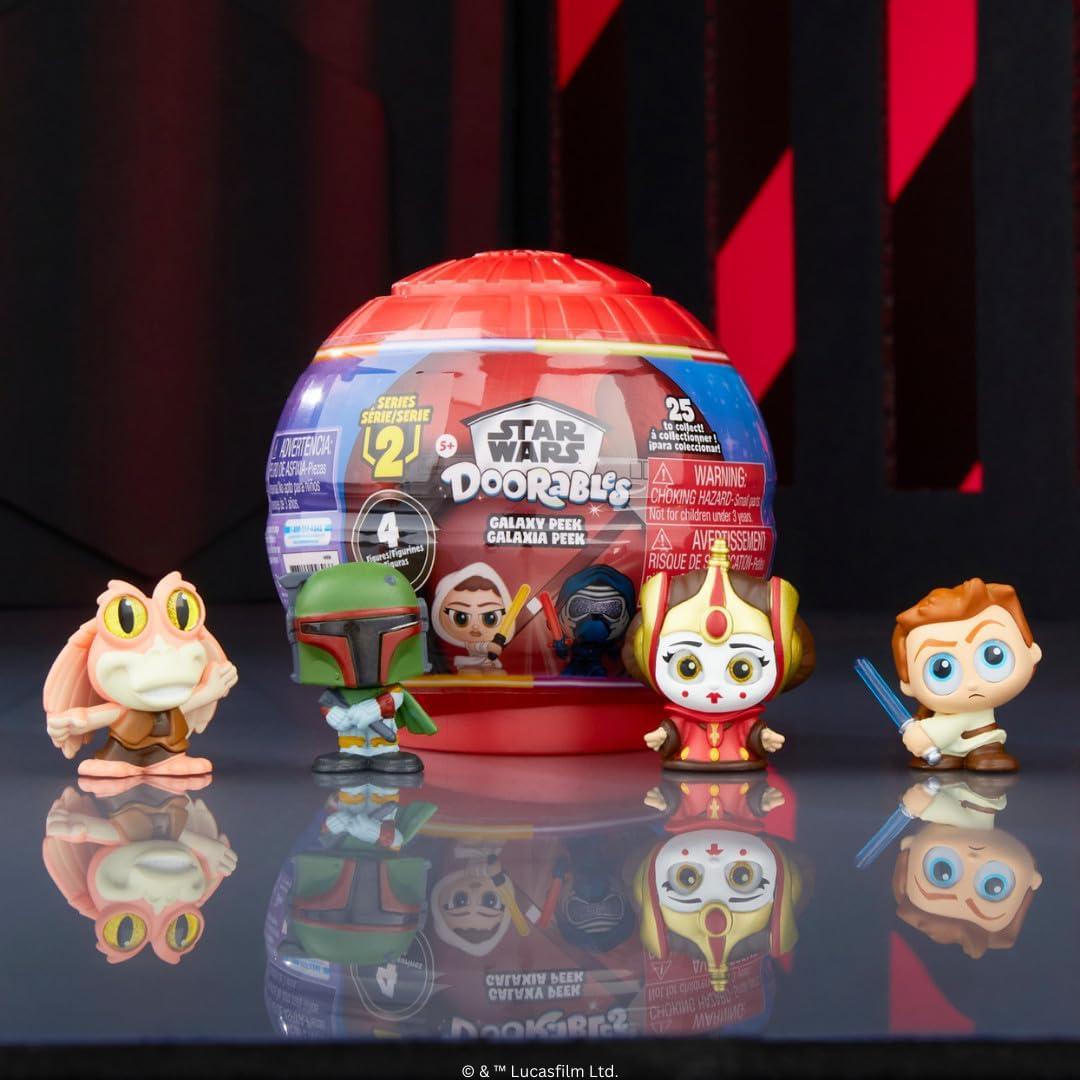 imageStar Wars Doorables Galaxy Peek Series 2 15inch Figures Surprise Collectible Figures Holiday Stocking Stuffers Gifts Presents Kids Toys for Ages 5 Up by Just Play