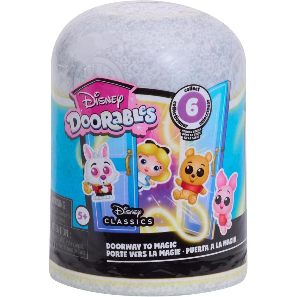imageDisney Doorables Doorway to Magic Collectible 475 inch Display Holiday Stocking Stuffers Gifts Presents Boys and Girls Ages 5 and Up