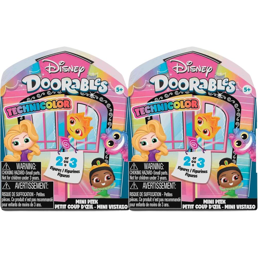 imageDisney Doorables Mini Peek Technicolor Takeover 2Pack 15inch Collectible Figures Kids Toys for Ages 5 Up by Just PlaySeries 11