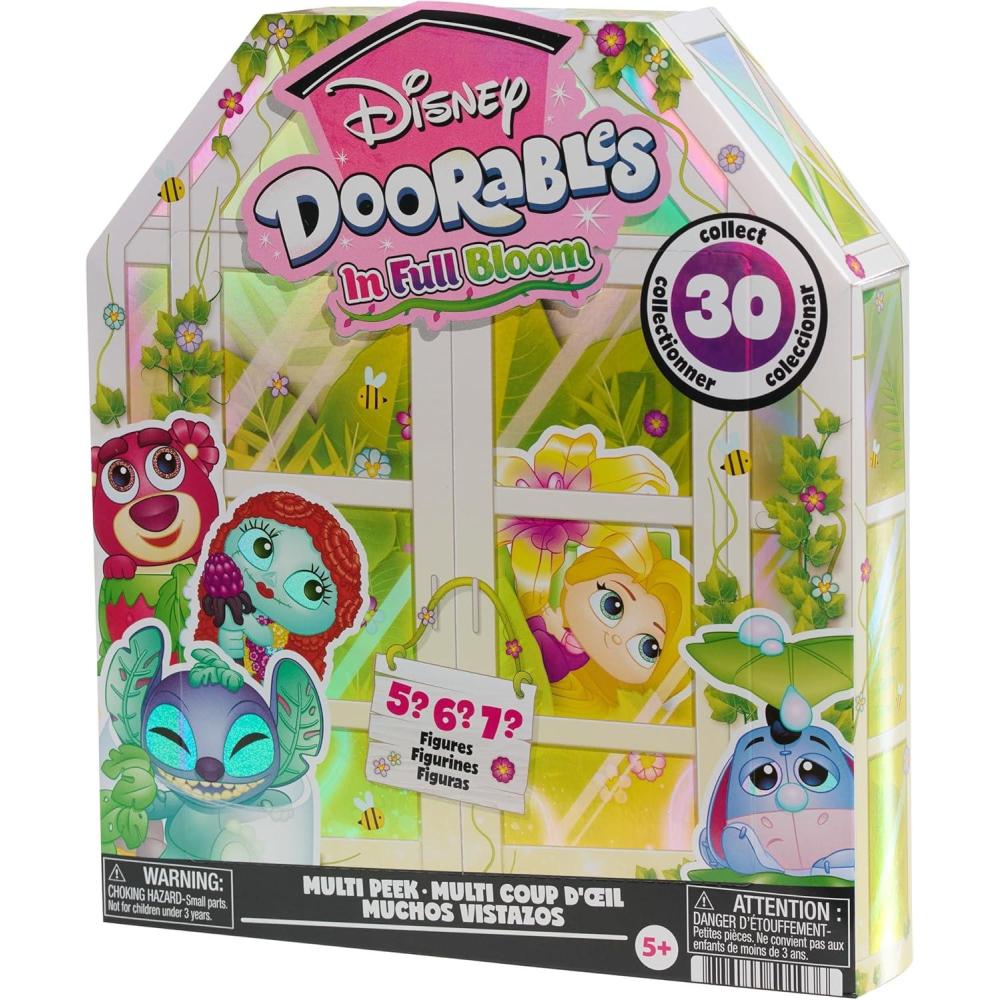 imageDisney Doorables in Full Bloom Multi Peek Series 15 Mystery Floral Themed Mini Figures Assemble and Display Collectible Disney Surprise Toy for Collectors Fans Tweens ampamp Kids 5 up