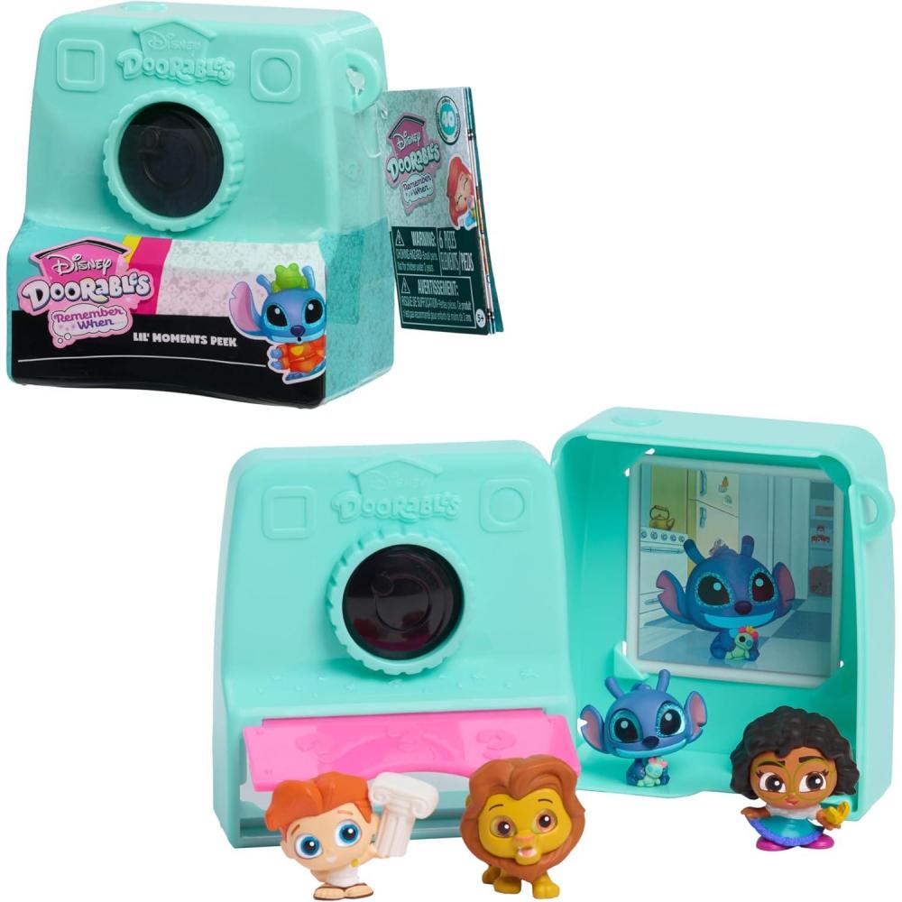 imageJust Play Disney Doorables Remember When Lil Moments Collection Peek Collectible mini Toy Figurines Kids Toys for Ages 5 UpSmall