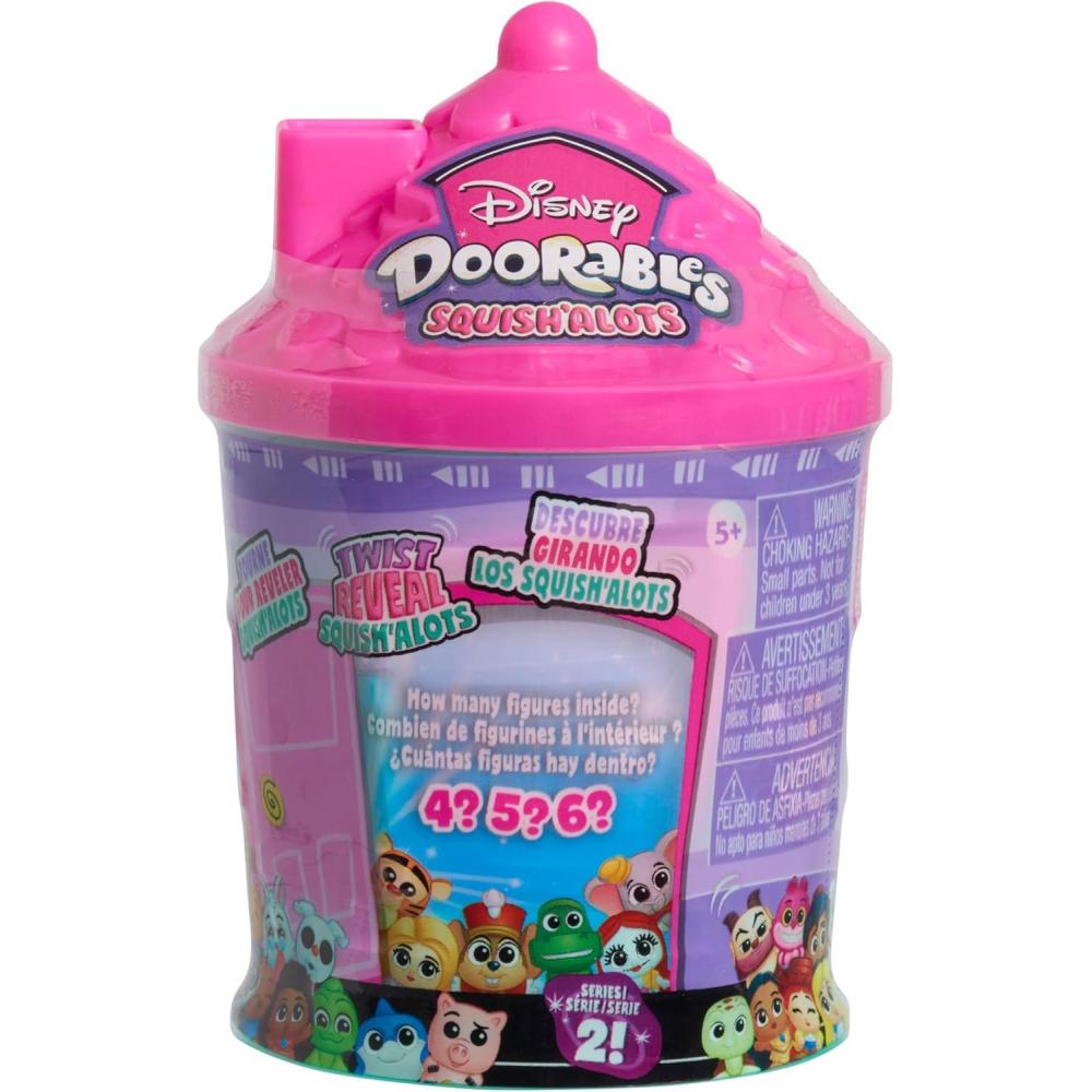 imageJust Play Disney Doorables SquishAlots Series 2 Collectible Figures 1inch Figurines 46 Figures Inside Kids Toys for Ages 5 Up
