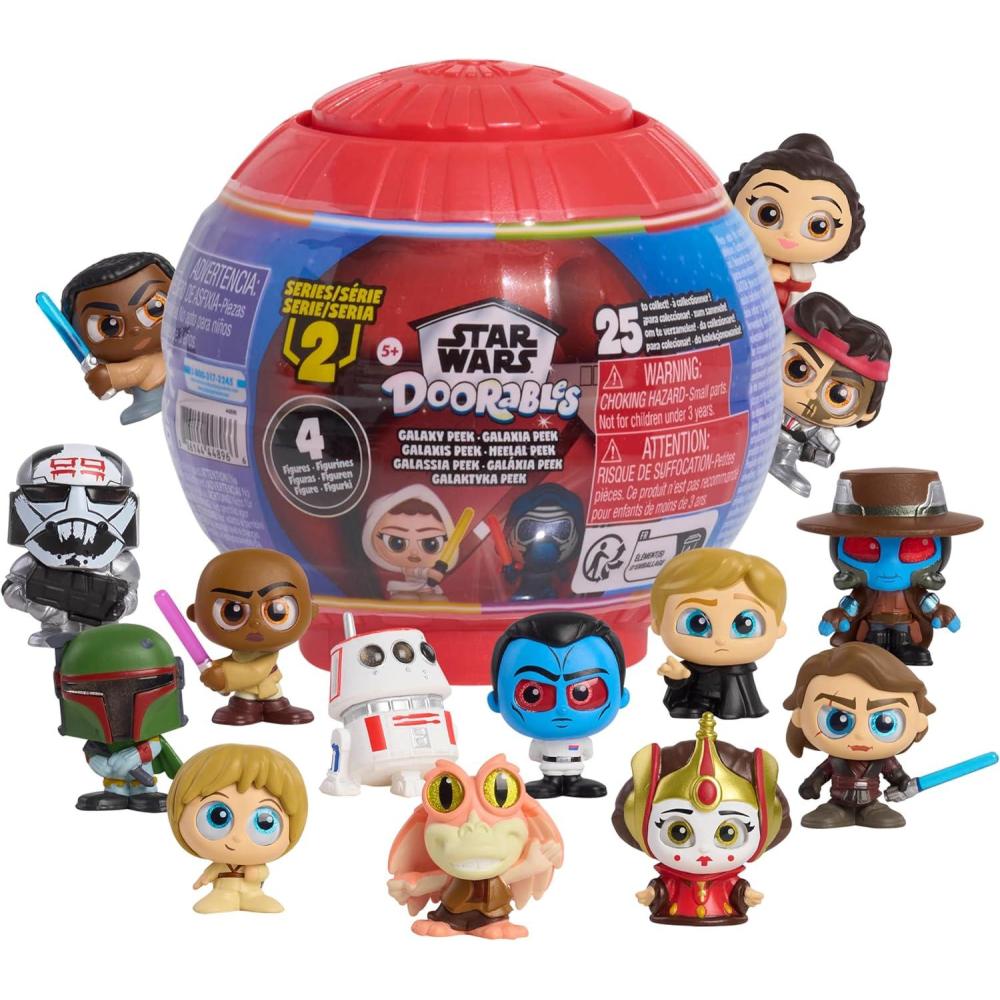 imageStar Wars Doorables Galaxy Peek Series 2 15inch Figures Surprise Collectible Figures Holiday Stocking Stuffers Gifts Presents Kids Toys for Ages 5 Up by Just Play