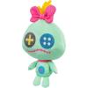 Disney Doorables Puffables Plush Stitch, 10-inch Collectible Plush Featuring Glitter Eyes, Styles May Vary, Kids Toys for Ages 3 Up by Just Play