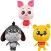 Disney Doorables Puffables Plush Winnie the Pooh, 10-inch Collectible Stuffed Animal, Styles May Vary, Officially Licensed Kids Toys for Ages 3 Up, Gifts and Presents by Just Play
