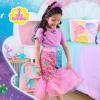 Disney Junior Ariel 2-in-1 Dress Up Set for Pretend Play, Sizes 4-6X, 4-Pieces, Mermaid, Kids Toys for Ages 3 Up by Just Play