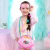 Disney Junior Ariel Mer-Mazing Bag Set, Dress Up and Pretend Play, 8-Pieces Pink Toy Purse, Kids Toys for Ages 3 Up by Just Play