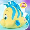Just Play Disney Junior Ariel Flounder Small 7-inch Plush, Kids Toys for Ages 2 Up