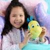 Just Play Disney Junior Ariel Flounder Small 7-inch Plush, Kids Toys for Ages 2 Up
