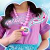 Just Play Disney Junior Ariel Ocean Glow Necklace with Lights and Sounds, Dress Up and Pretend Play, Kids Toys for Ages 3 Up