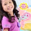 Just Play Disney Junior Ariel Ocean Glow Necklace with Lights and Sounds, Dress Up and Pretend Play, Kids Toys for Ages 3 Up