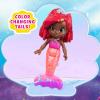 Just Play Disney Junior Ariel Royal Family 6-Piece Color-Change Mermaid Figure Set, Kids Toys for Ages 3 Up
