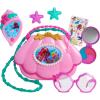 Disney Junior Ariel Mer-Mazing Bag Set, Dress Up and Pretend Play, 8-Pieces Pink Toy Purse, Kids Toys for Ages 3 Up by Just Play