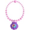 Just Play Disney Junior Ariel Ocean Glow Necklace with Lights and Sounds, Dress Up and Pretend Play, Kids Toys for Ages 3 Up