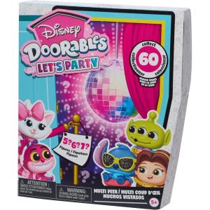 Disney Doorables Let’s Party Multi-Peek Series 14, Collectible 1.5 Inch Toy, Holiday Stocking Stuffers, Gifts, Presents, Boys and Girls Toy Ages 5 and Up