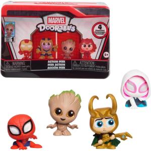 Marvel Doorables Action Peek Series 1, Collectible Marvel Toy Figures, Holiday Stocking Stuffers, Gifts, Presents, Boys and Girls Ages 5 Up